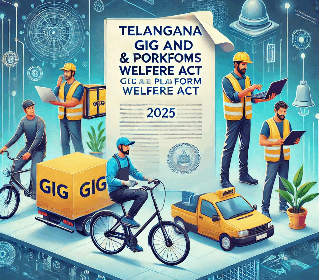 Telangana Gig and Platform Workers Welfare Act, 2025: A Comprehensive Guide to Rights, Welfare, and Regulation