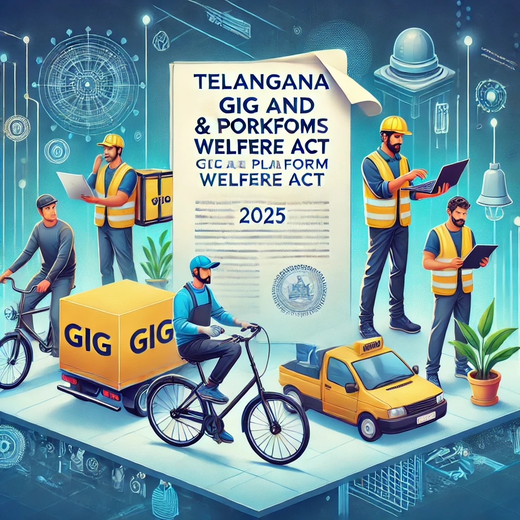 Telangana Gig and Platform Workers Welfare Act, 2025: A Comprehensive Guide to Rights, Welfare, and Regulation