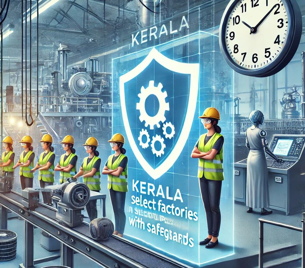 Kerala Permits Women to Work in Select Factories Until 10 PM – With Mandatory Safeguards