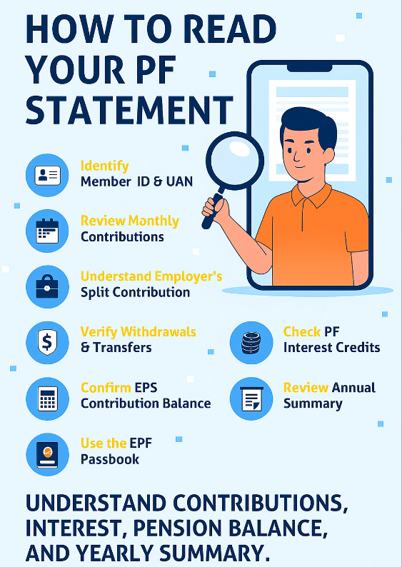 How to Read Your PF Statement: A Complete Guide to Understanding Your Retirement Savings