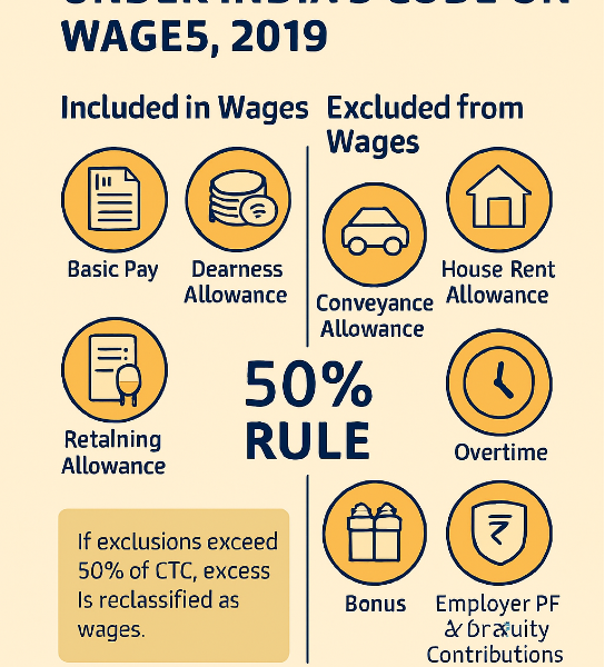 The New Definition Of Wages Under India’s Code On Wages, 2019 — A Complete Compliance Guide
