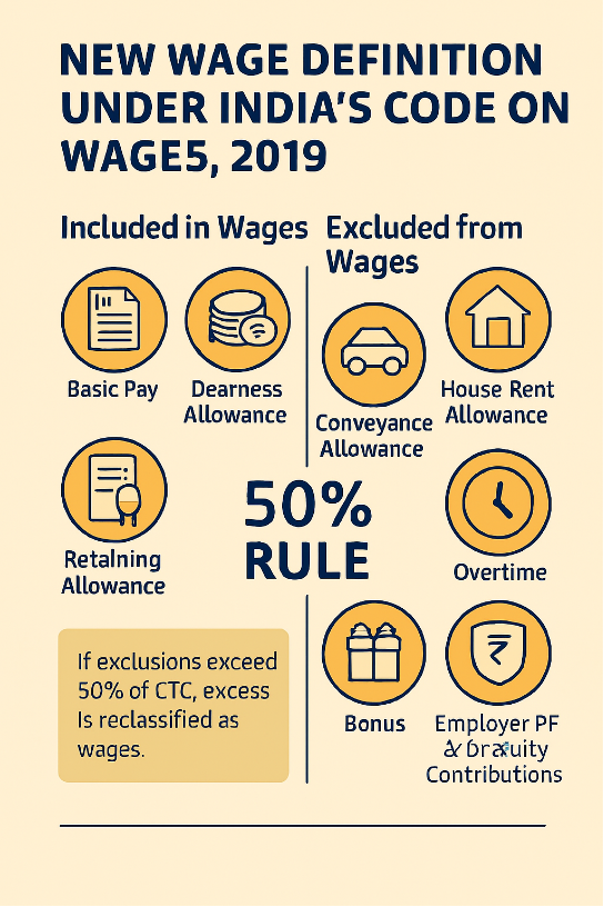 The New Definition Of Wages Under India’s Code On Wages, 2019 — A Complete Compliance Guide