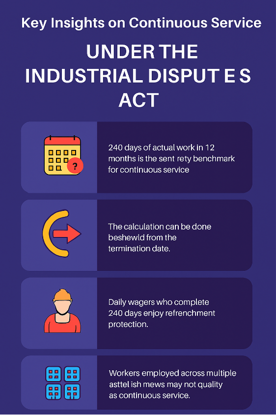 Understanding Continuous Service Under the Industrial Disputes Act