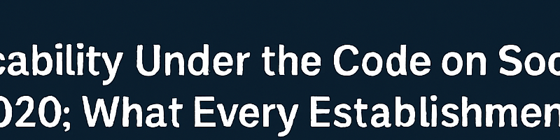 सामाजिक सुरक्षा संहिता, 2020 के तहत ESIC लागू — हर संस्थान को क्या जानना चाहिए