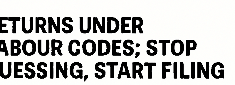 Labour Codes transition: Which returns should you file today?