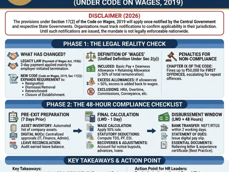 The 48-Hour Full & Final Settlement Mandate