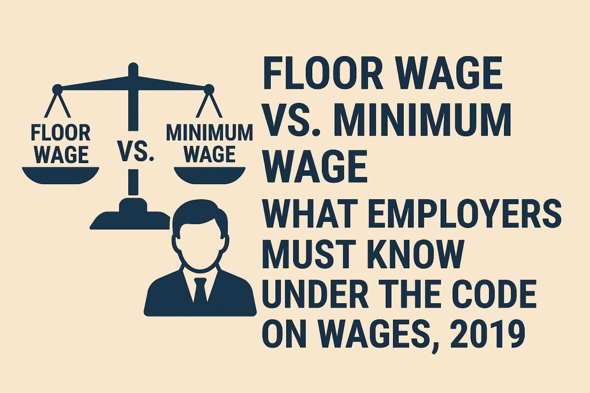 Floor Wage vs. Minimum Wage: What Employers Must Know Under the Code on Wages, 2019