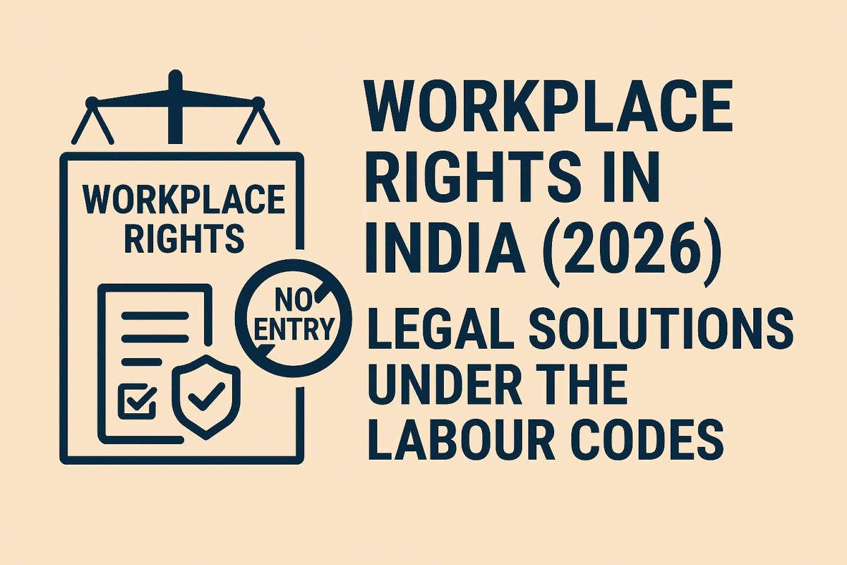 Workplace Rights in India (2026): Legal Solutions Under the Labour Codes
