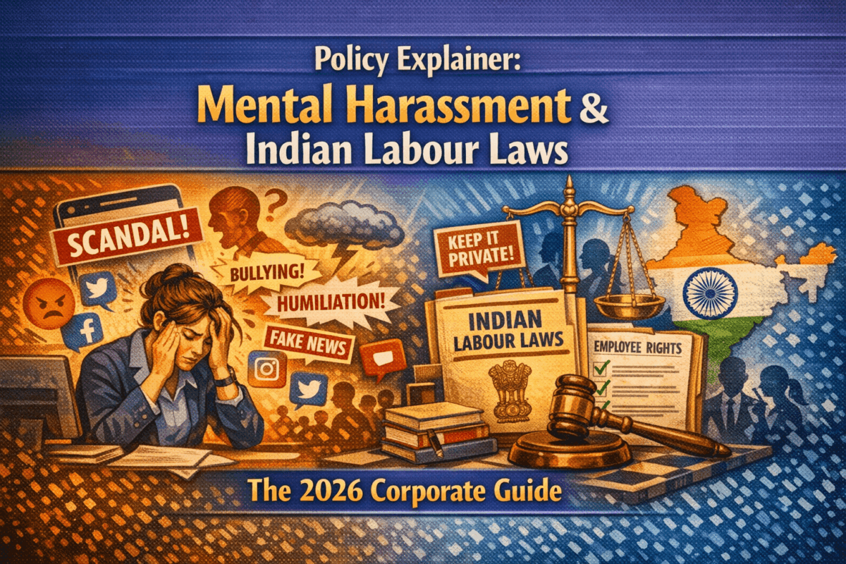 Policy Explainer: Mental Harassment & Indian Labour Laws