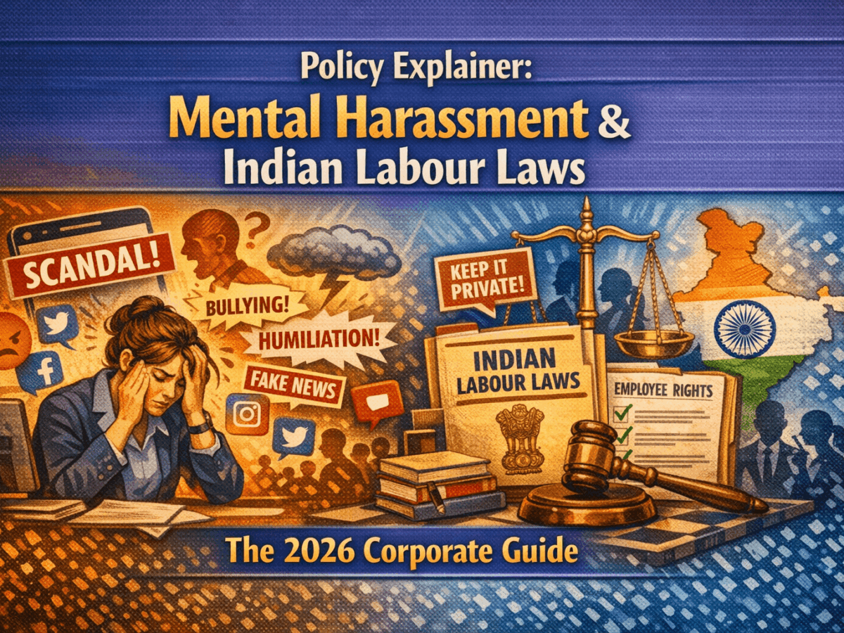 Policy Explainer: Mental Harassment & Indian Labour Laws