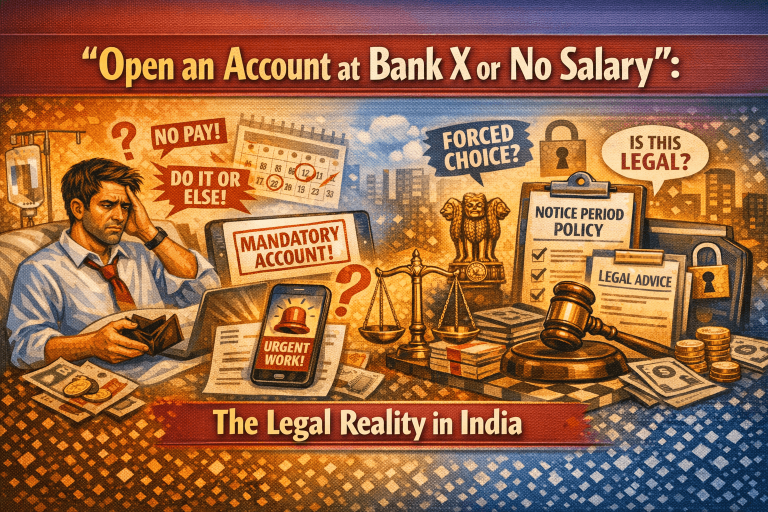 “Open an Account at Bank X or No Salary”: The Legal Reality in India