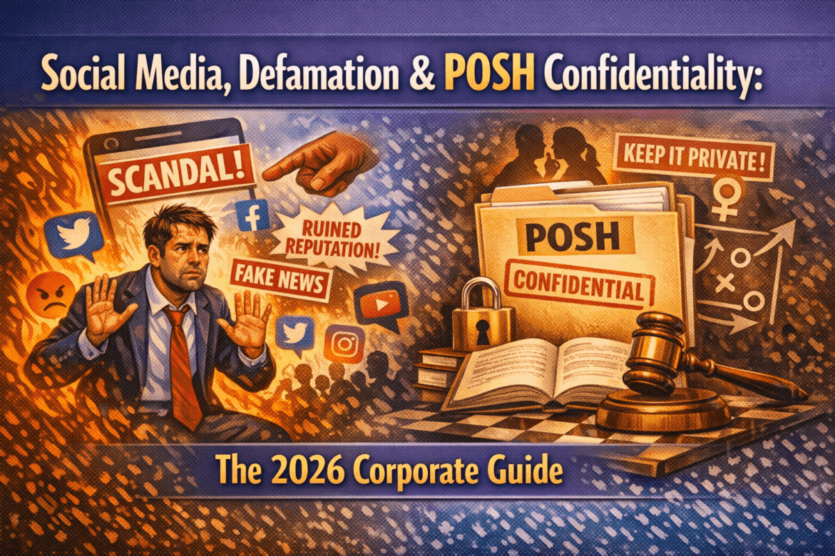 Social Media, Defamation & POSH Confidentiality: The 2026 Corporate Guide