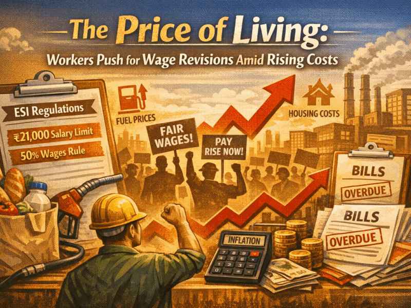 The Price of Living Workers Push for Wage Revisions Amid Rising Costs