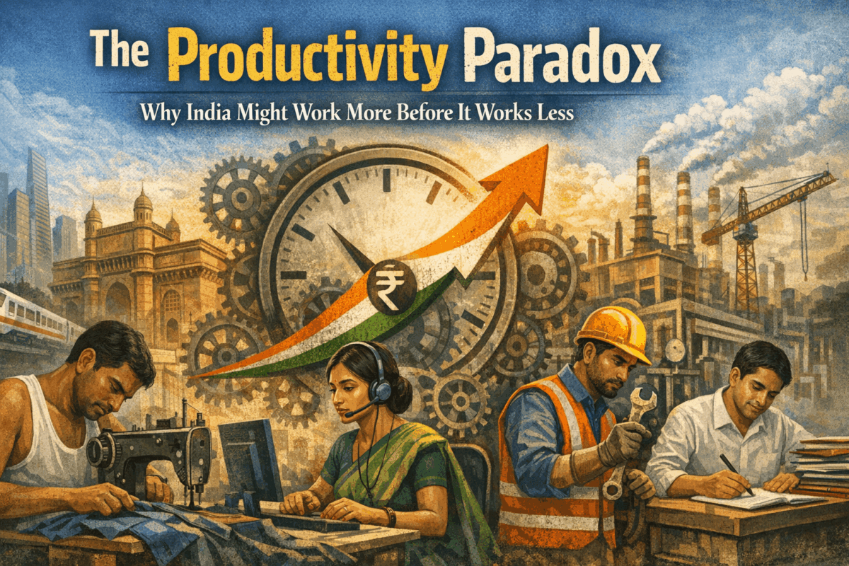 The Productivity Paradox: Why India Might Work More Before It Works Less