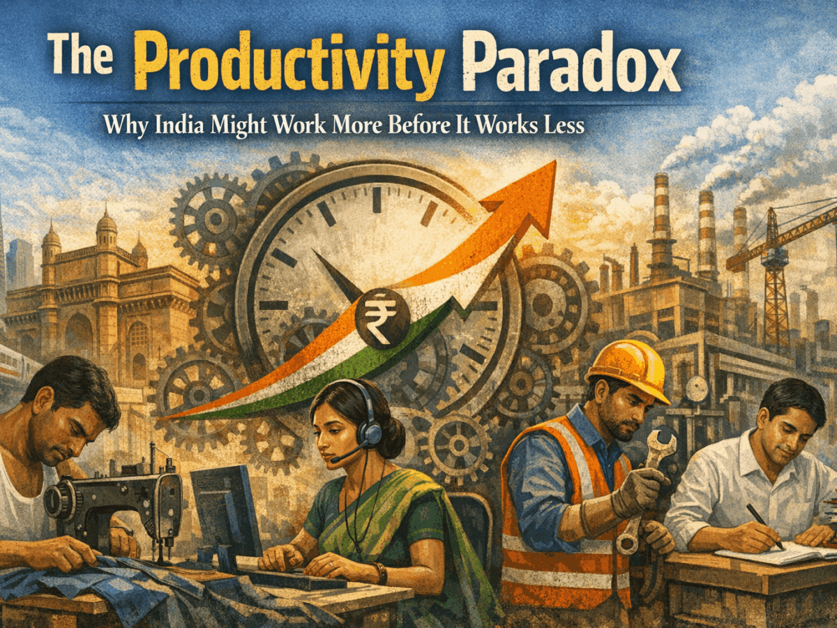 The Productivity Paradox: Why India Might Work More Before It Works Less