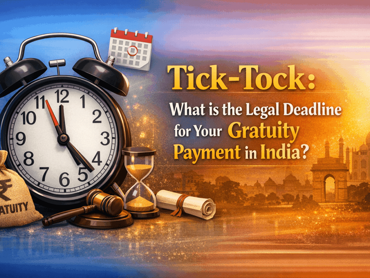 Tick-Tock: What is the Legal Deadline for Your Gratuity Payment in India?