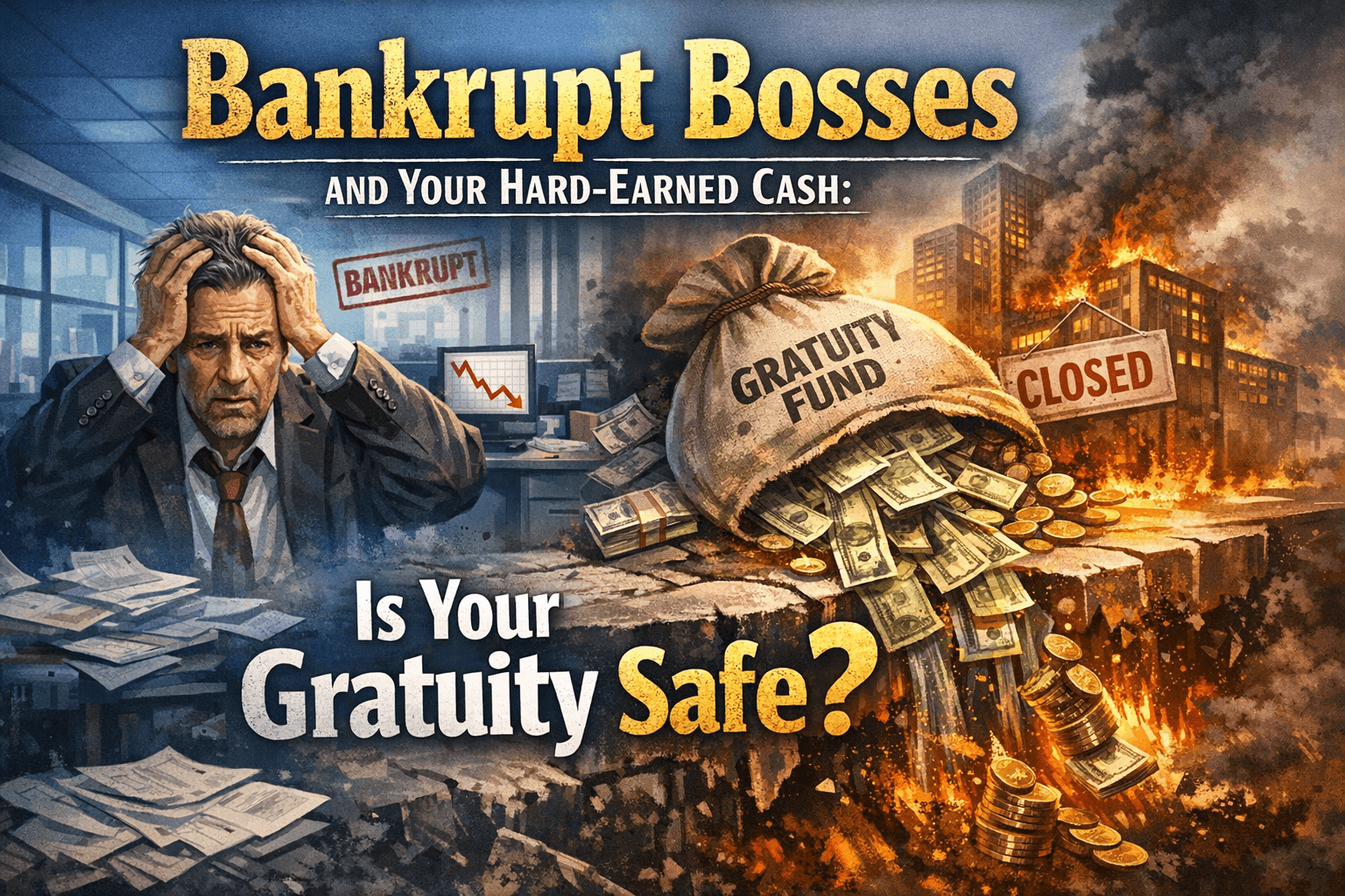 Bankrupt Bosses and Your Hard-Earned Cash Is Your Gratuity Safe