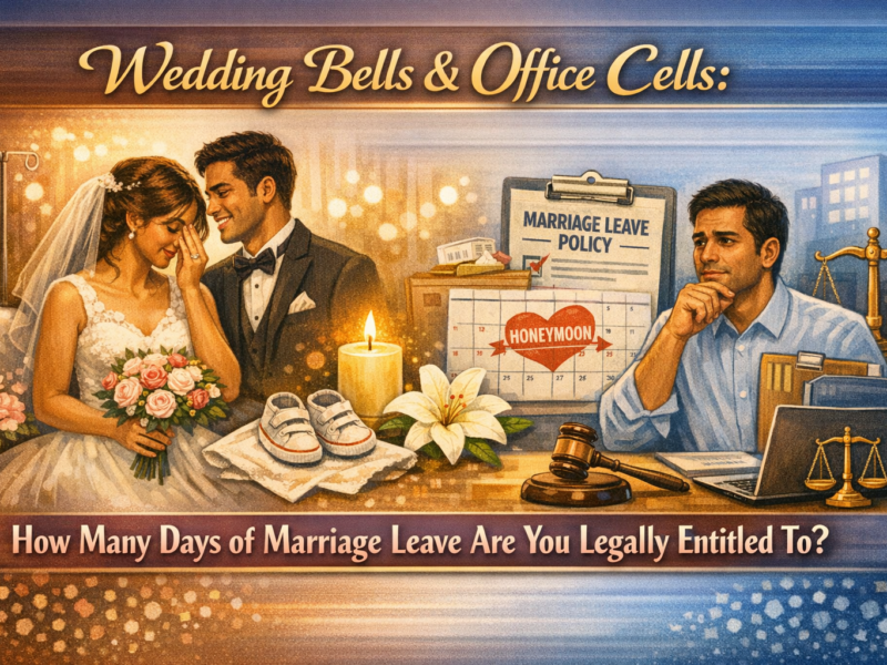 Wedding Bells & Office Cells: How Many Days of Marriage Leave Are You Legally Entitled To?