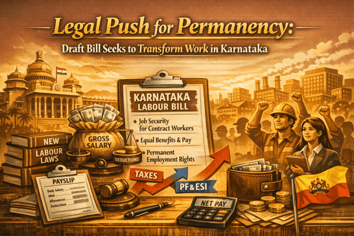 Legal Push for Permanency: Draft Bill Seeks to Transform Work in Karnataka