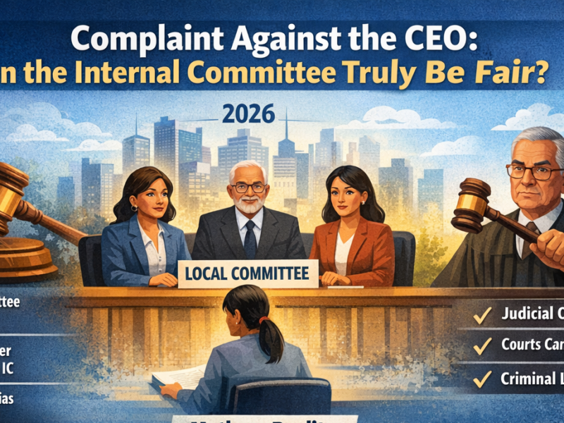 Complaint Against the CEO: Can the Internal Committee Truly Be Fair?