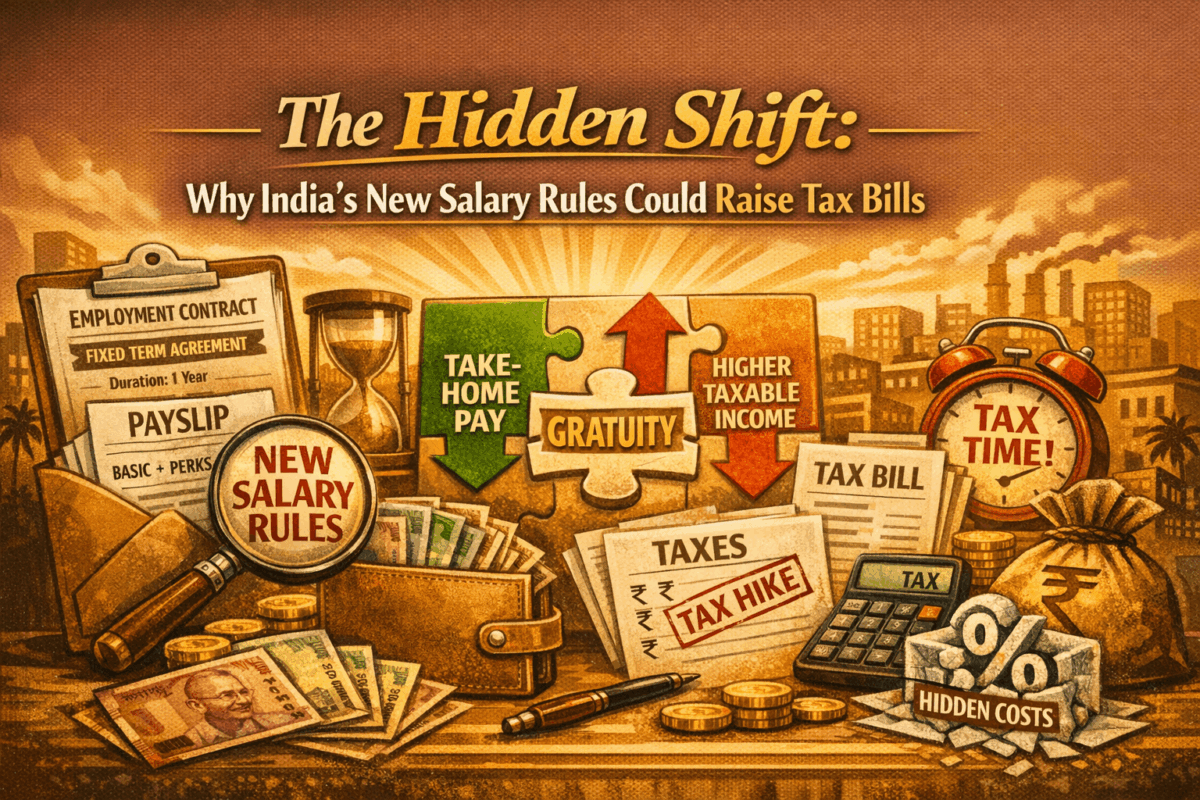 The Hidden Shift: Why India’s New Salary Rules Could Raise Tax Bills