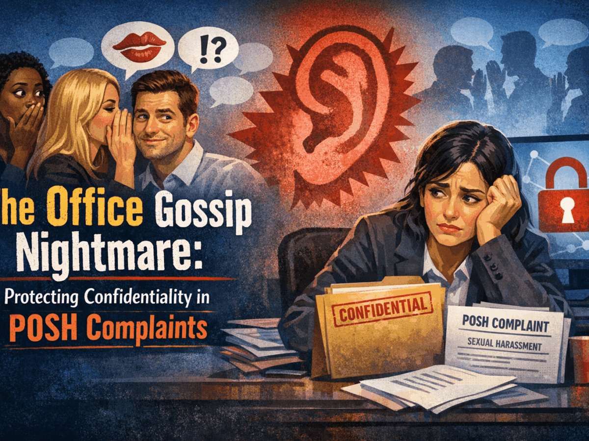 The Office Gossip Nightmare: Protecting Confidentiality in POSH Complaints