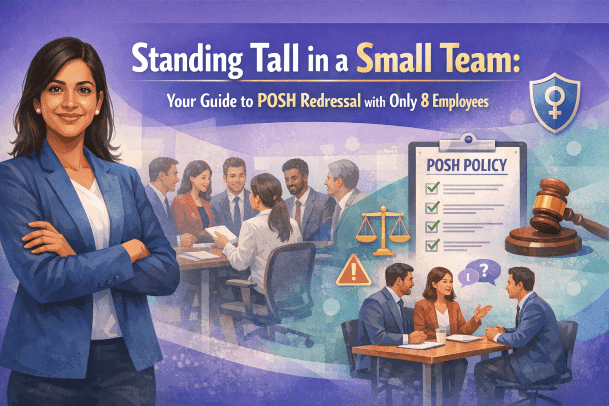 Standing Tall in a Small Team: Your Guide to POSH Redressal with Only 8 Employees