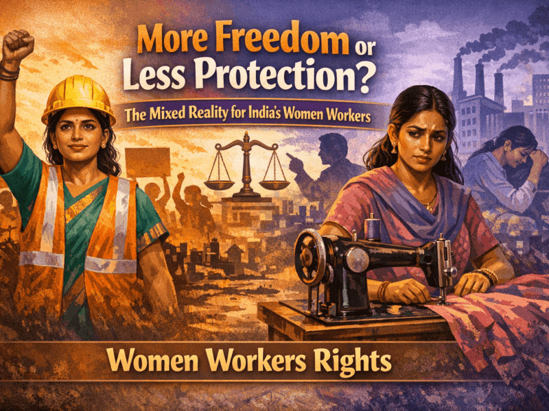 More Freedom or Less Protection? The Mixed Reality for India’s Women Workers
