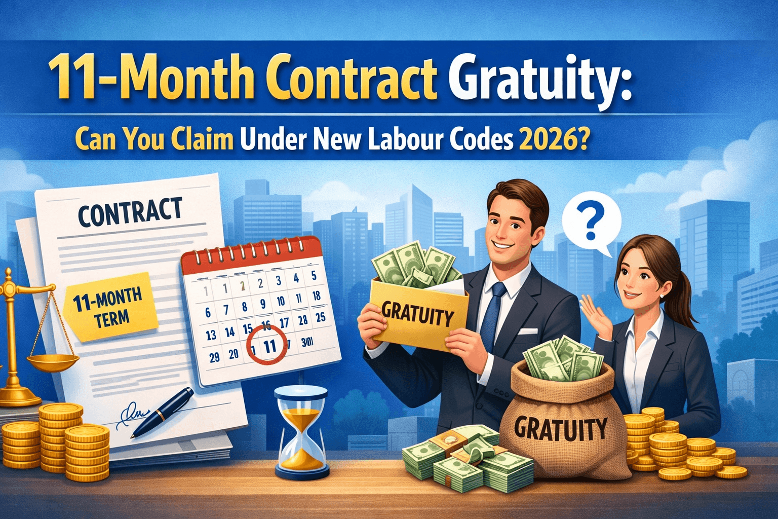 11-Month Contract Gratuity: Can You Claim Under New Labour Codes 2026?