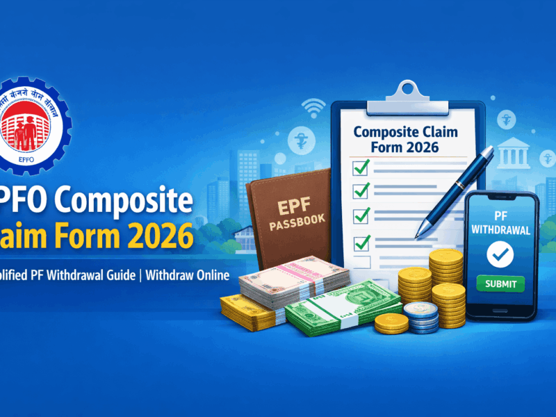 EPFO Composite Claim Form 2026: Simplified PF Withdrawal Guide | Withdraw Online