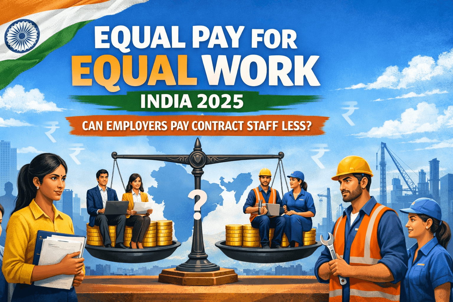 Equal Pay for Equal Work India 2025: Can Employers Pay Contract Staff Less?
