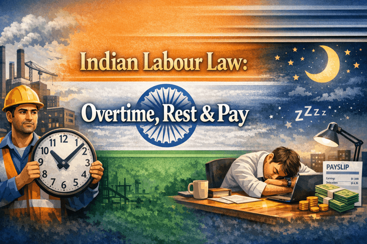 Indian Labour Law: Overtime, Rest & Pay