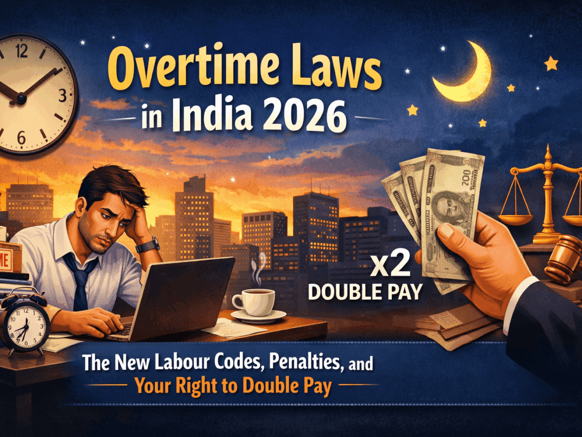 Overtime Laws in India 2026: The New Labour Codes, Penalties, and Your Right to Double Pay