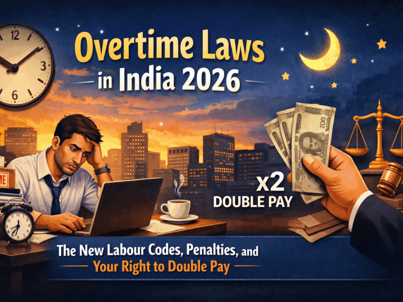 Overtime Laws in India 2026: The New Labour Codes, Penalties, and Your Right to Double Pay