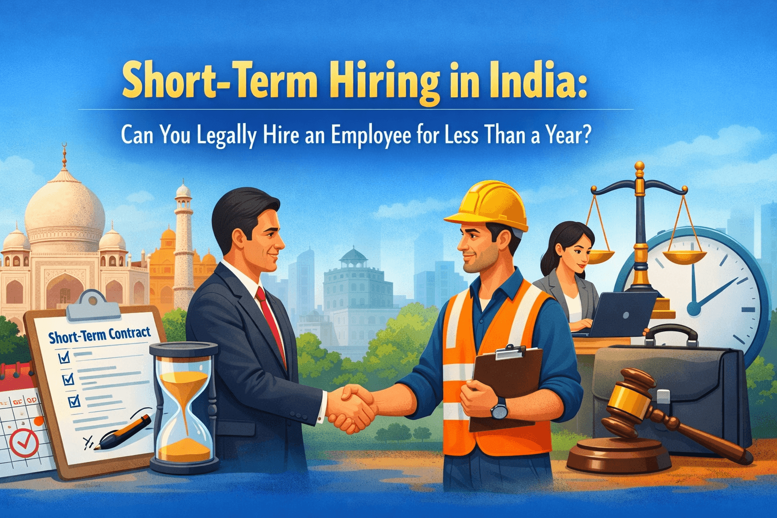 Short‑Term Hiring in India: Can You Legally Hire an Employee for Less Than a Year?