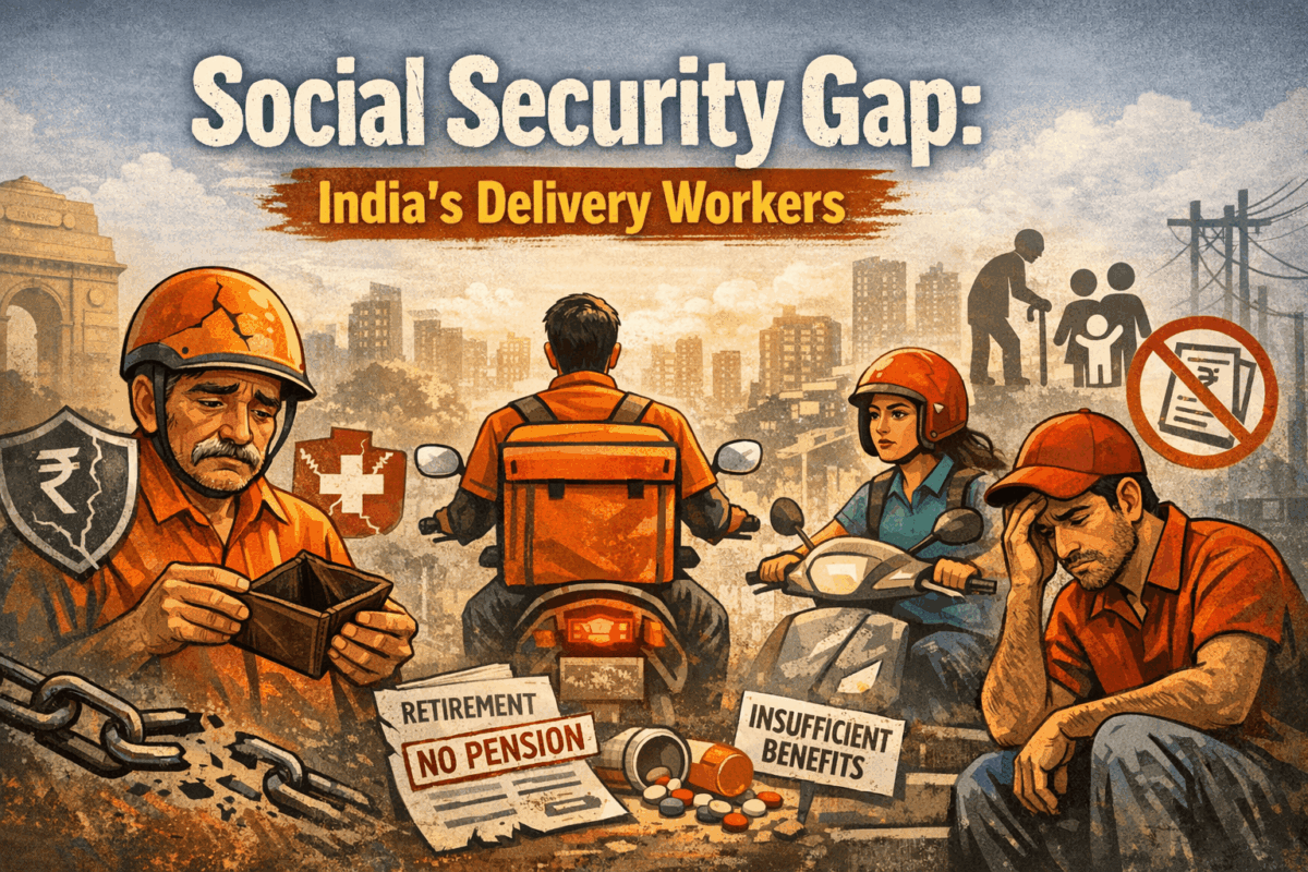 Social Security Gap: India’s Delivery Workers