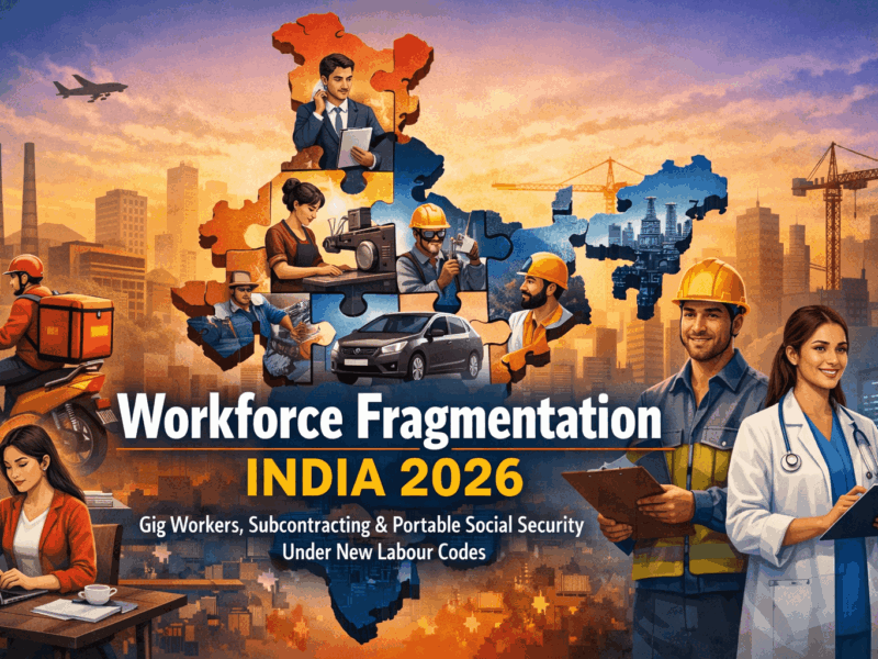 Workforce Fragmentation India 2026: Gig Workers, Subcontracting & Portable Social Security Under New Labour Codes