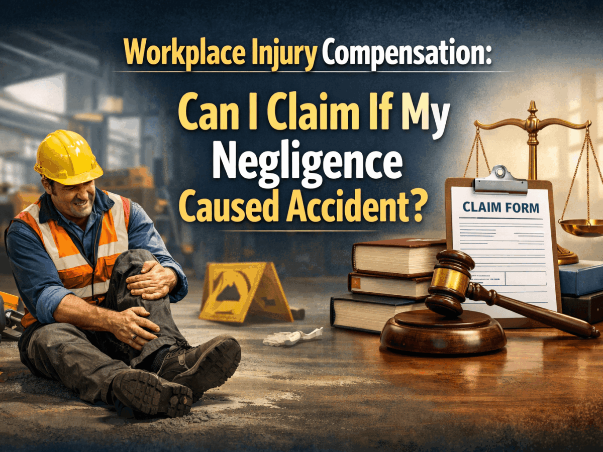 Workplace Injury Compensation: Can I Claim If My Negligence Caused Accident?