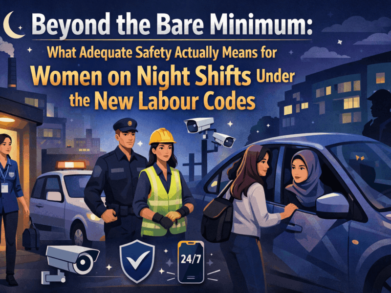 Beyond the Bare Minimum: What "Adequate Safety" Actually Means for Women on Night Shifts Under the New Labour Codes