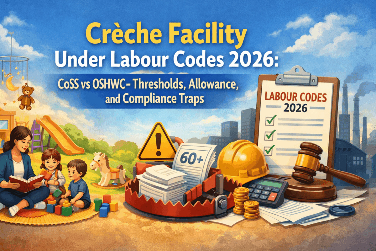 Crèche Facility Under Labour Codes 2026: CoSS vs OSHWC – Thresholds, Allowance, and Compliance Traps