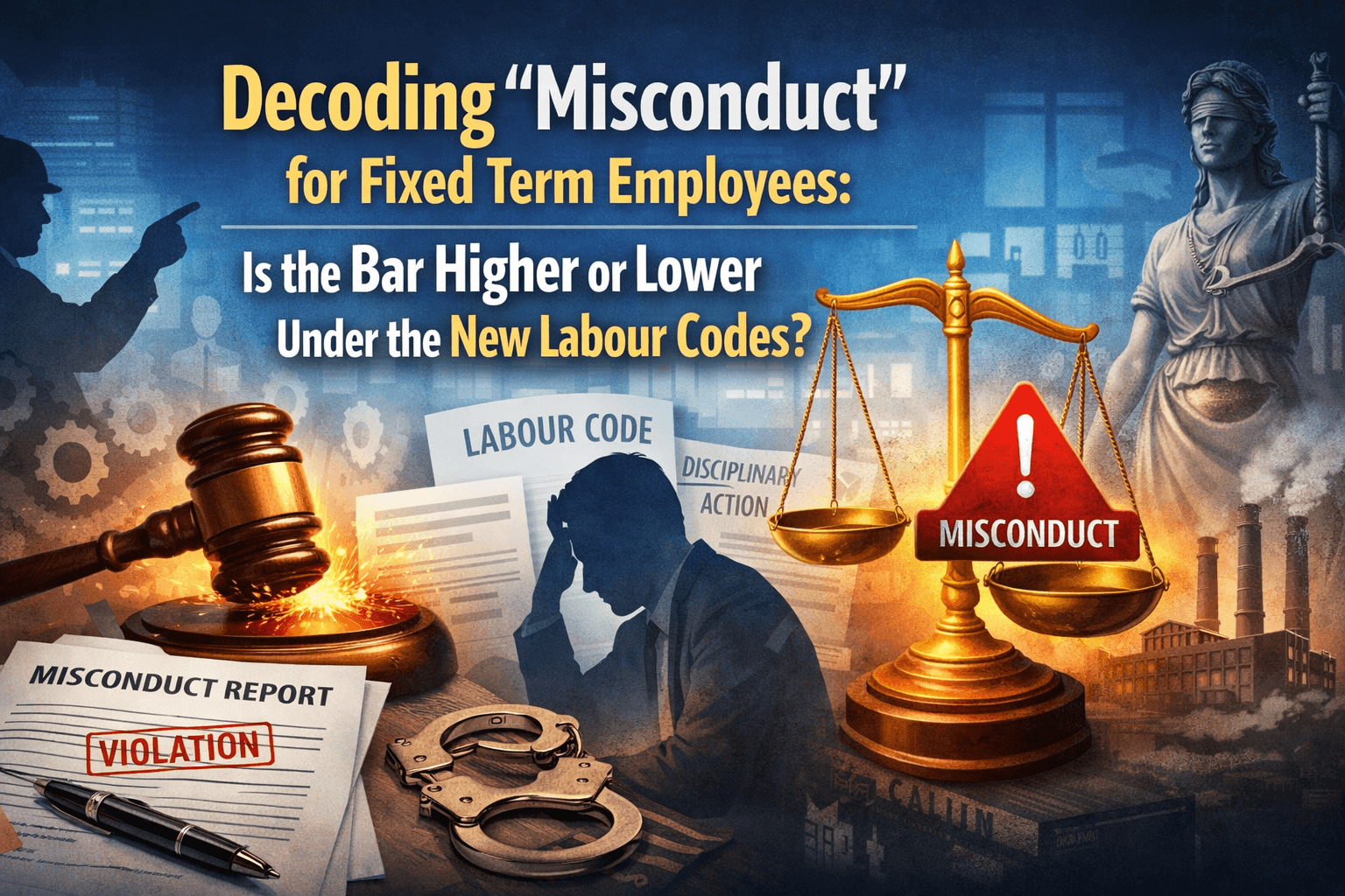 Decoding “Misconduct” for Fixed Term Employees: Is the Bar Higher or Lower Under the New Labour Codes?