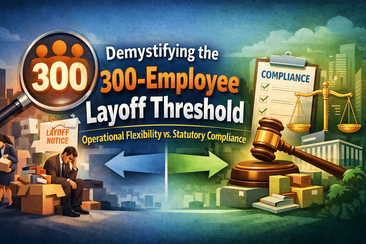 Demystifying the 300-Employee Layoff Threshold: Operational Flexibility vs. Statutory Compliance