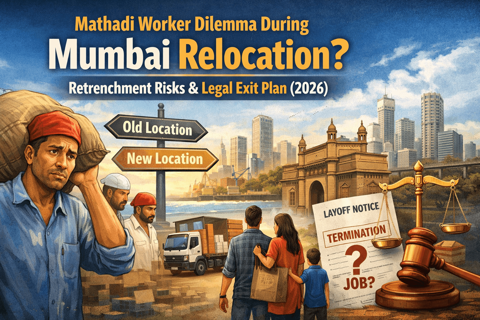 Mathadi Worker Dilemma During Mumbai Relocation? Retrenchment Risks & Legal Exit Plan (2026)