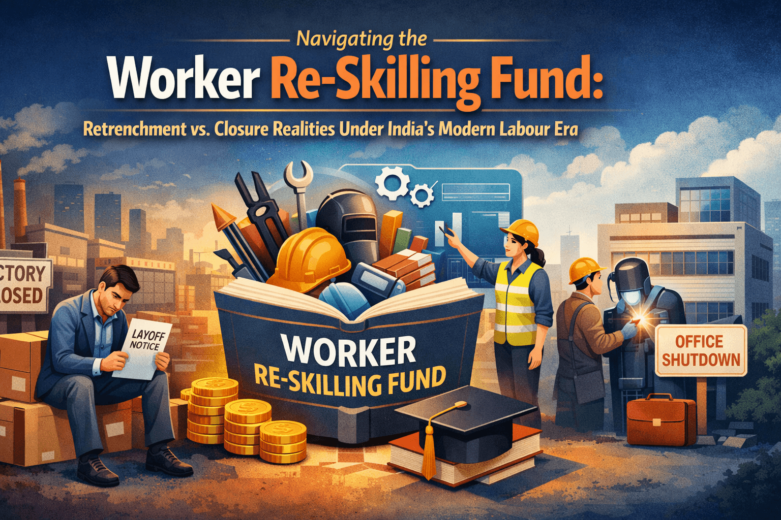 Navigating the Worker Re-Skilling Fund: Retrenchment vs. Closure Realities Under India's Modern Labour Era