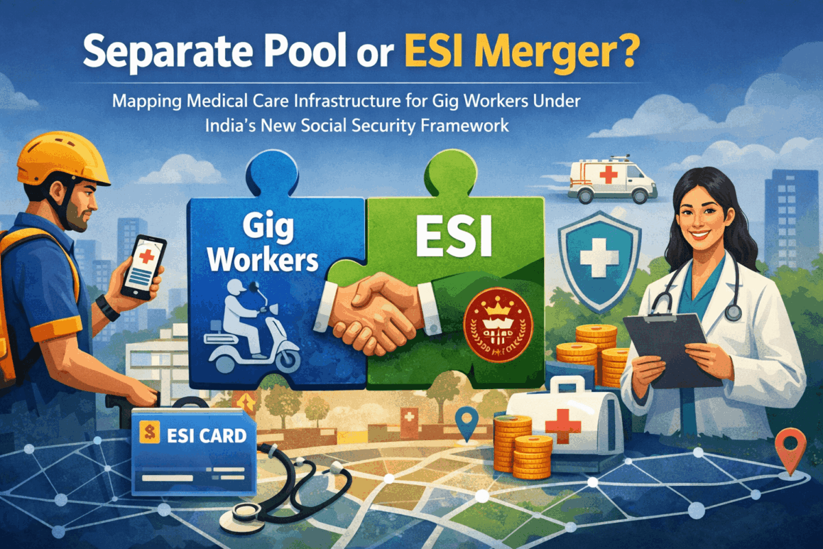 Separate Pool or ESI Merger? Mapping Medical Care Infrastructure for Gig Workers Under India’s New Social Security Framework