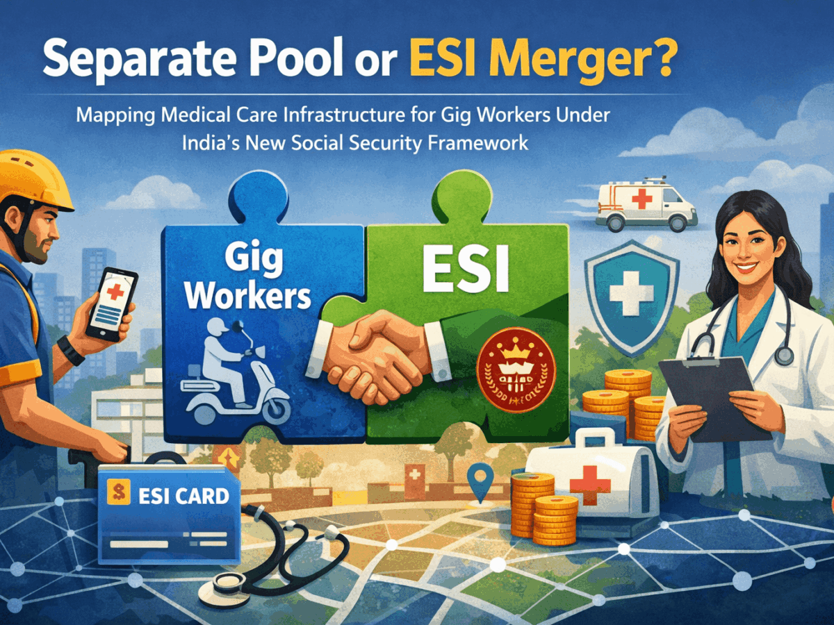 Separate Pool or ESI Merger? Mapping Medical Care Infrastructure for Gig Workers Under India’s New Social Security Framework