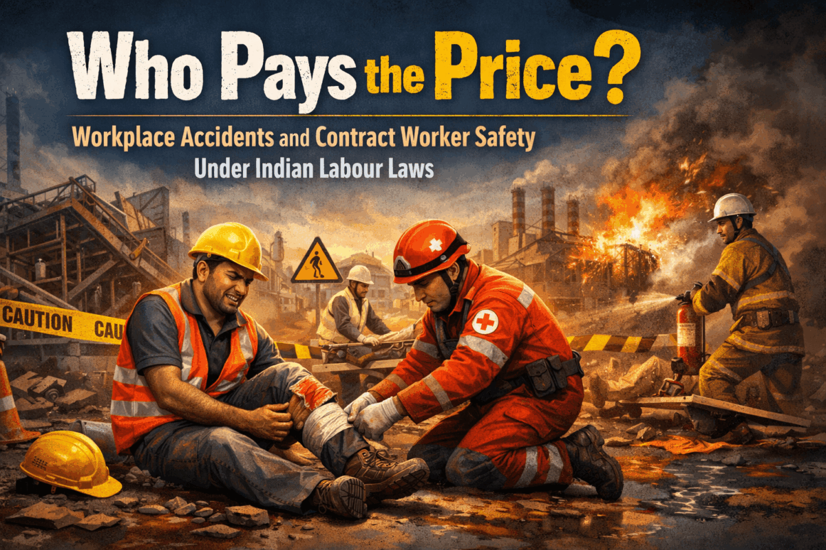 Who Pays the Price? Workplace Accidents and Contract Worker Safety Under Indian Labour Laws