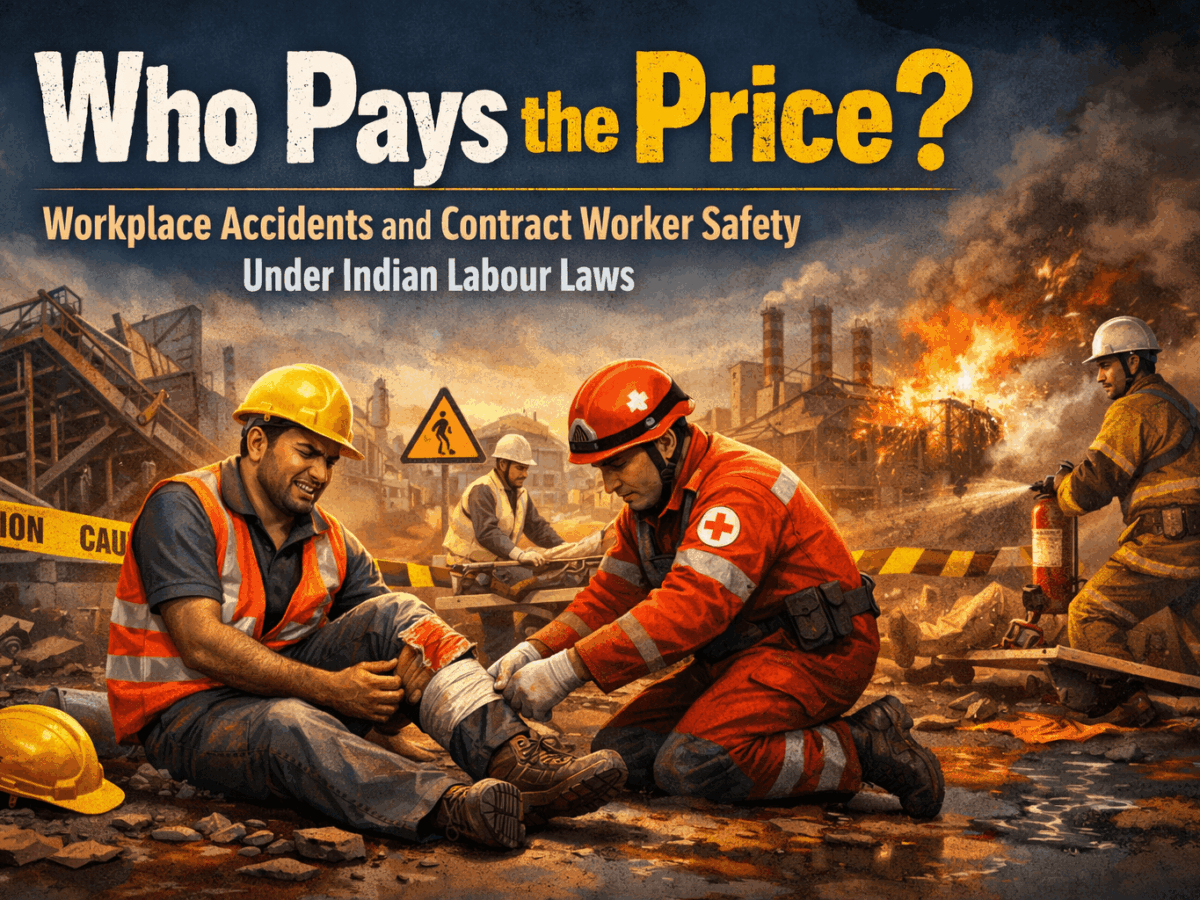 Who Pays the Price? Workplace Accidents and Contract Worker Safety Under Indian Labour Laws