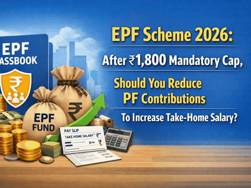 EPF Scheme 2026: After ₹1,800 Mandatory Cap, Should You Reduce PF Contributions To Increase Take-Home Salary?