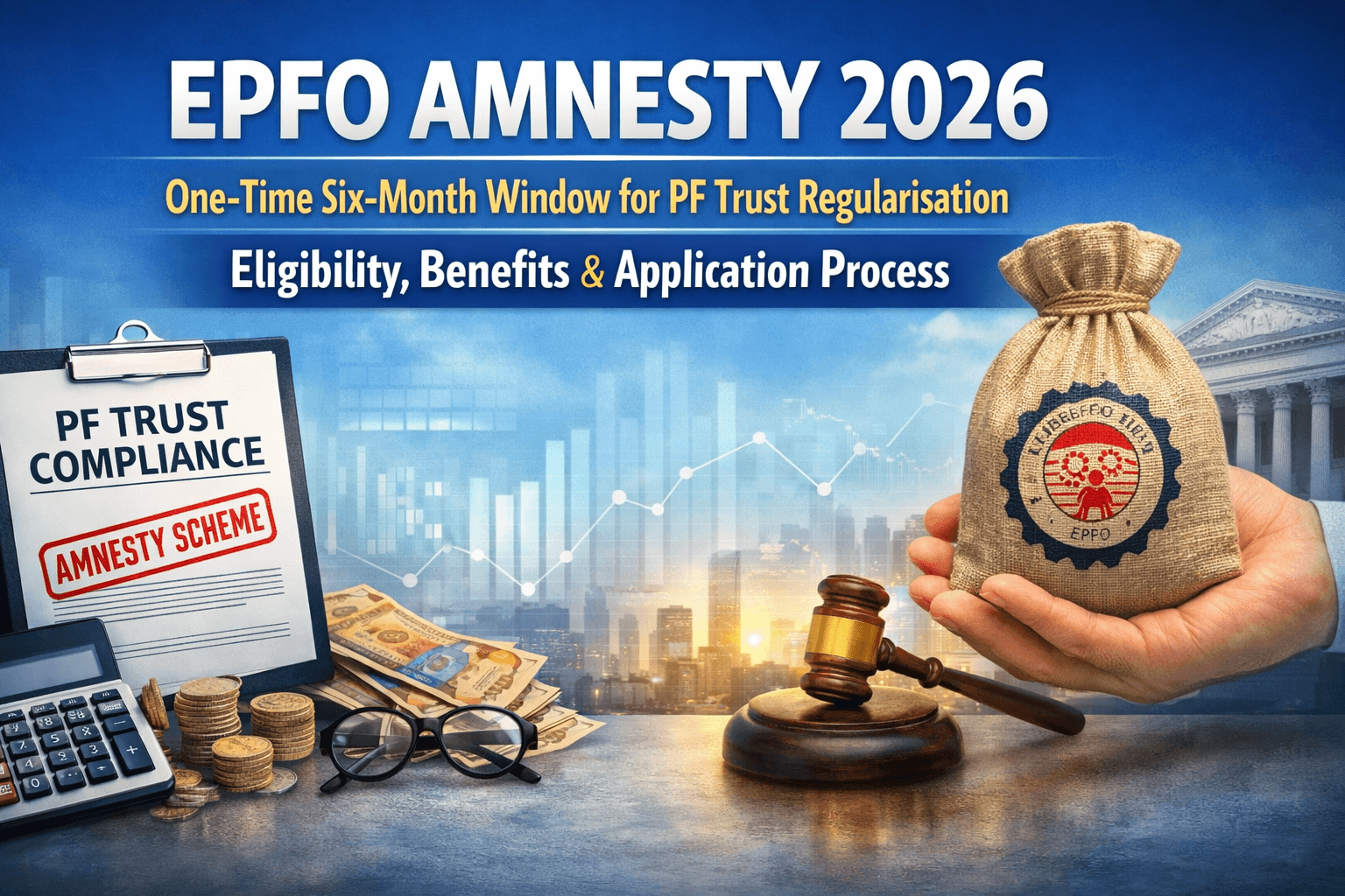 EPFO AMNESTY 2026: One-Time Six-Month Window for PF Trust Regularisation – Eligibility, Benefits & Application Process